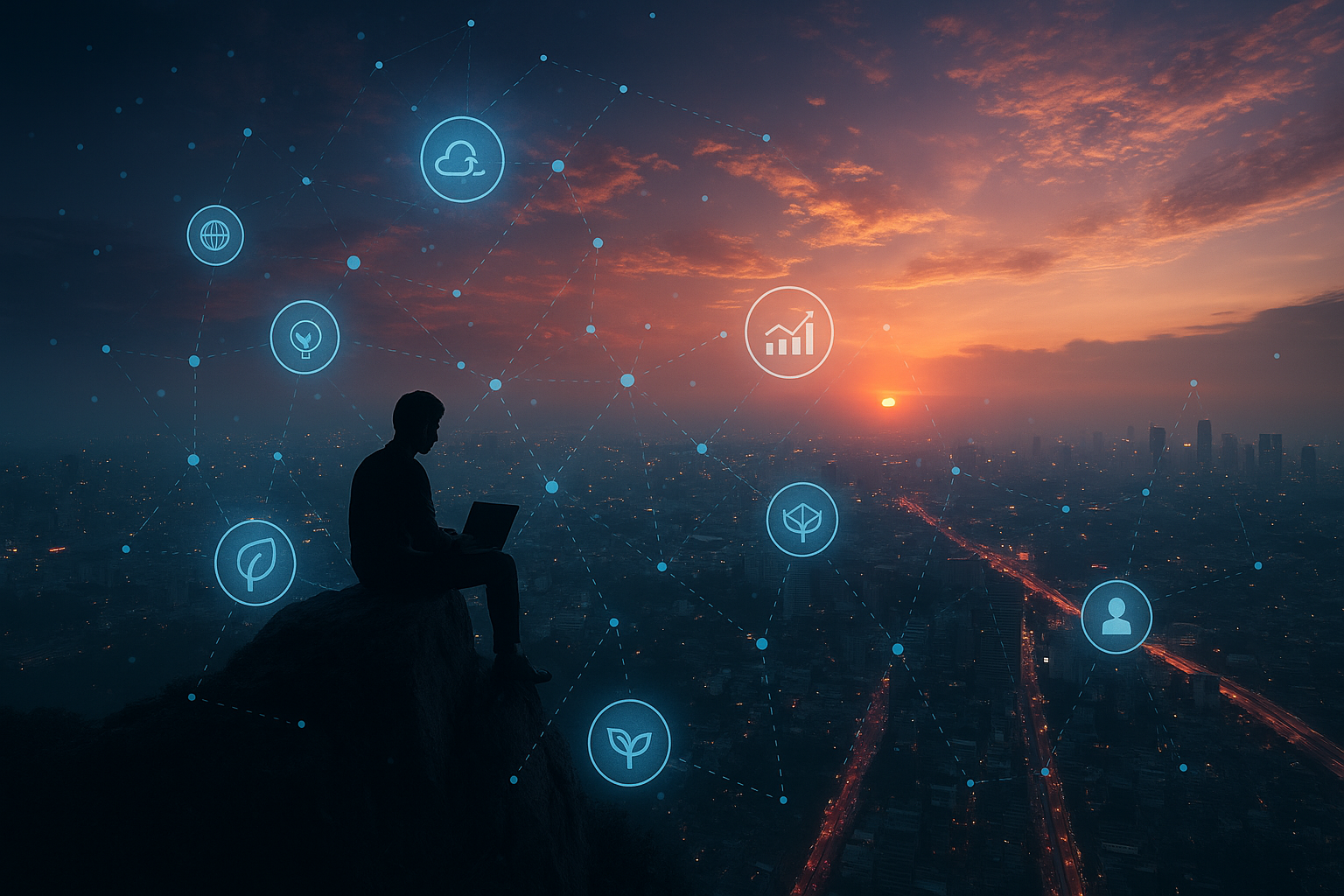 Future Vision Background